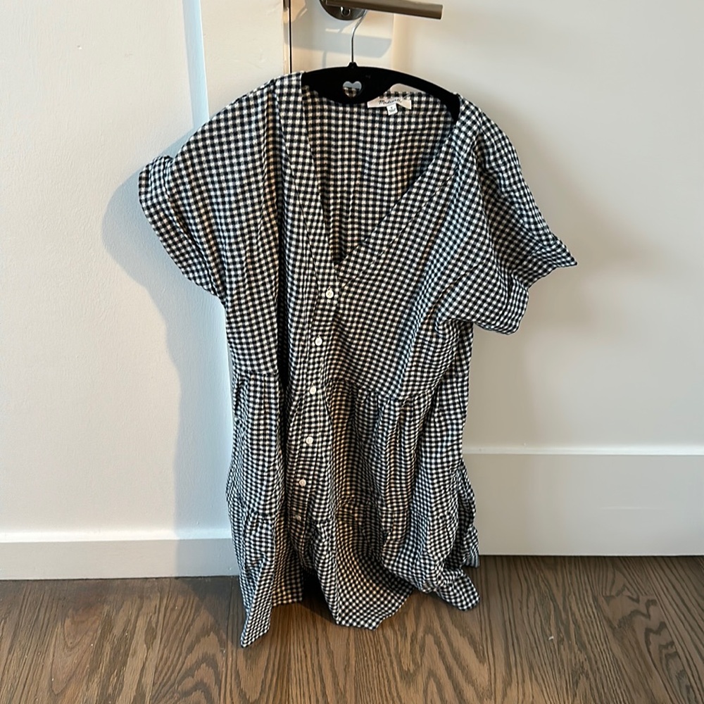 Gingham Madewell Dress w pockets